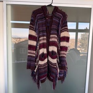 Free People Fringe Cardigan